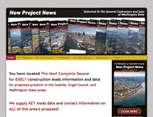 Tablet Screenshot of newprojectnews.com